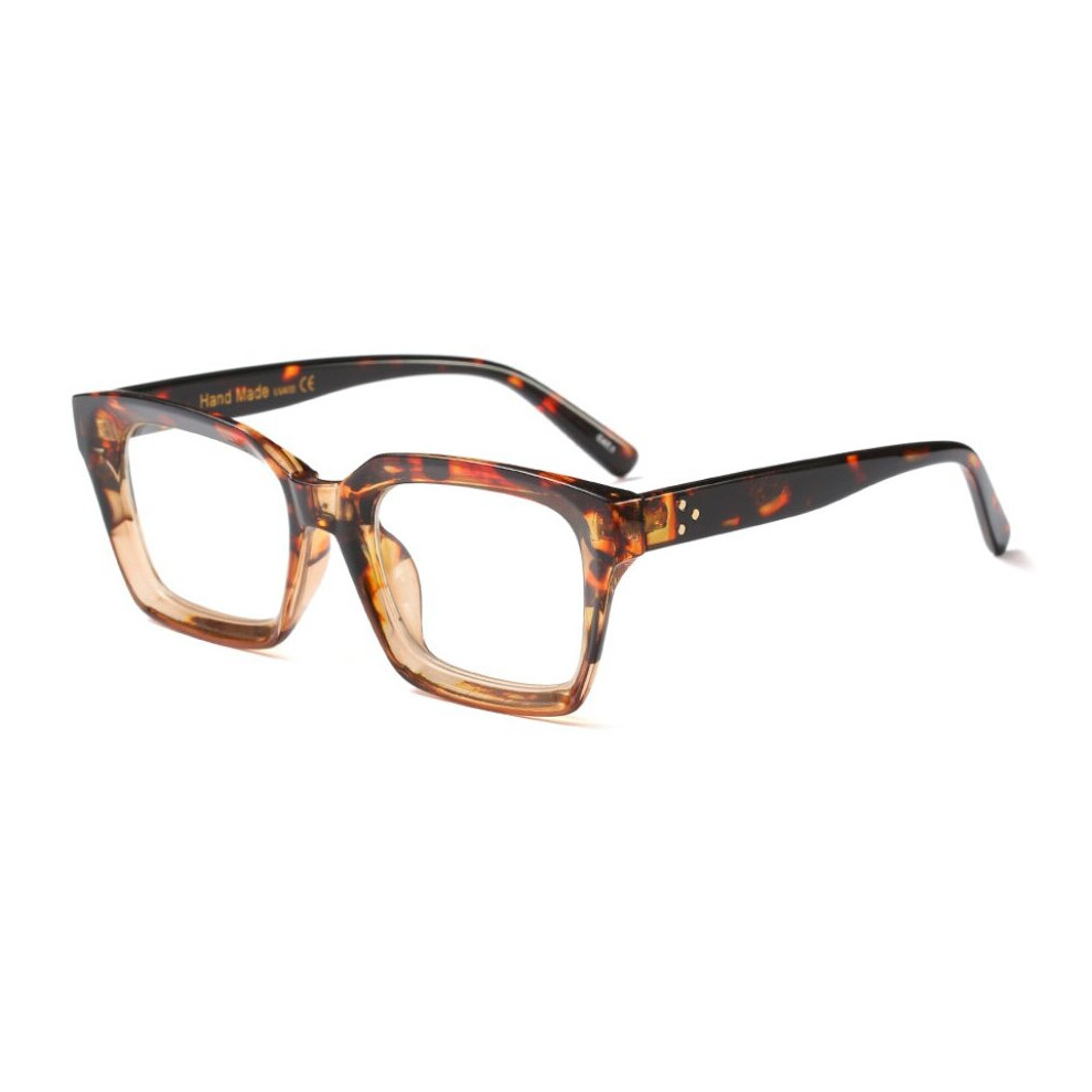 45440 Square Retro Glasses Frames Men Women Rivet Optical EyeGlasses Eyewear Computer Glasses