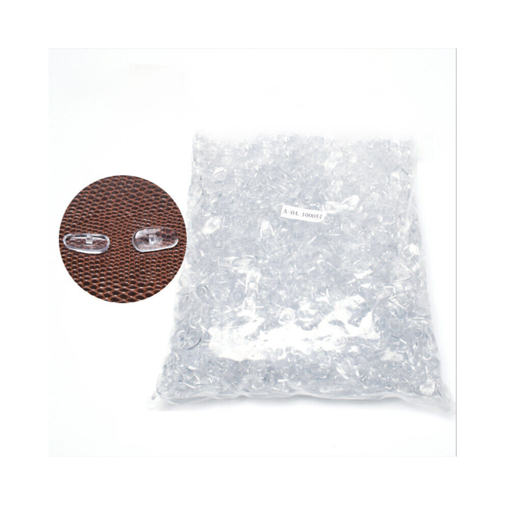 100Pairs/lot Nose Pads For Glasses Anti Allergy Oval Nose Pad For Eyeglasses Frame Nasal Bracket Eyewear Accessories