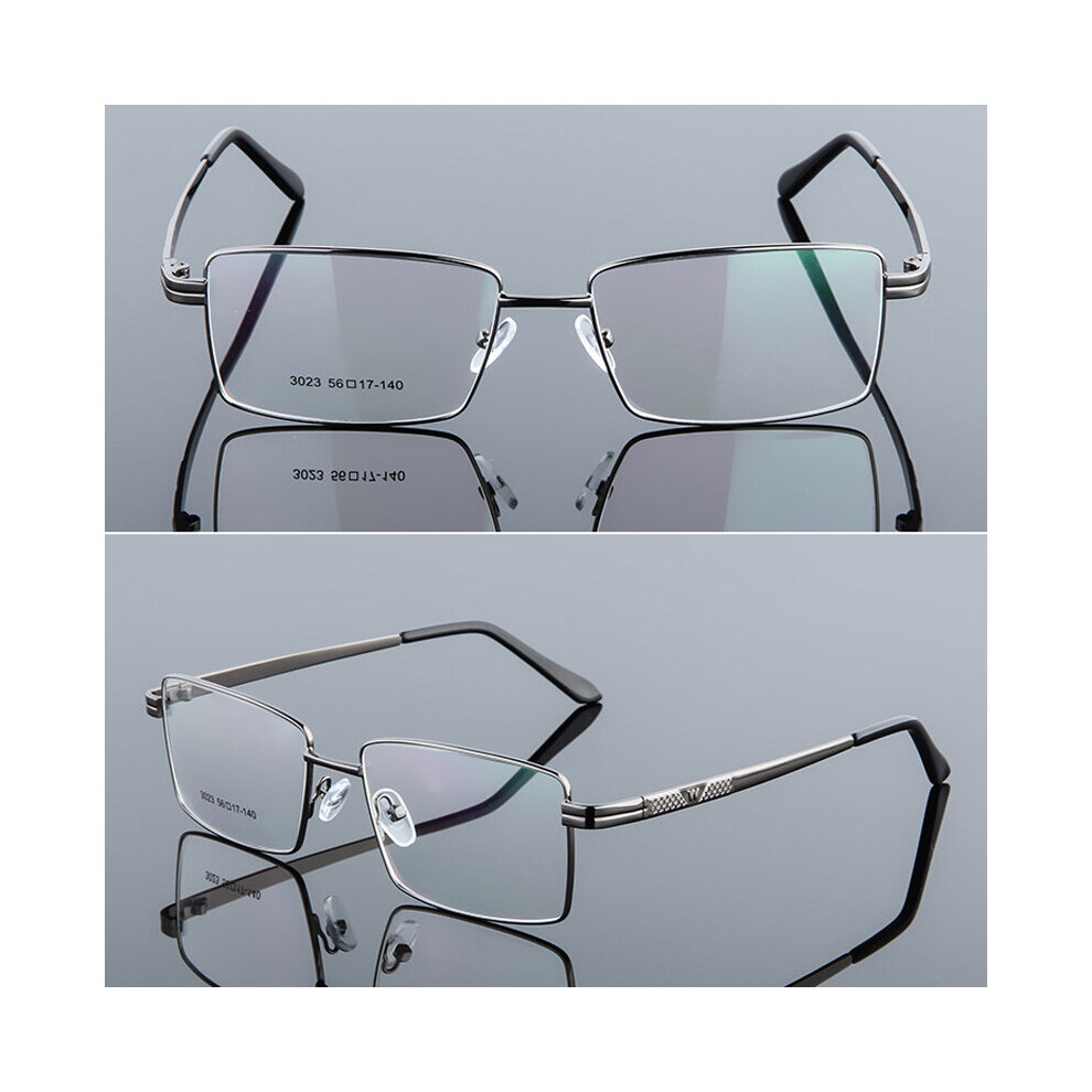 Multicoloured Iboode Men Titanium Alloy Glasses Frame Male Square Ultralight Eye Myopia Prescription Eyeglasses Metal Frame Glasses