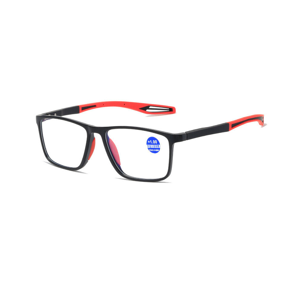 Multicoloured Ultralight Anti Ray Reading Glasses Tr90 Bendable Sport Computer Presbyopia Eyewear For Women Men Diopter +1.0 To 4