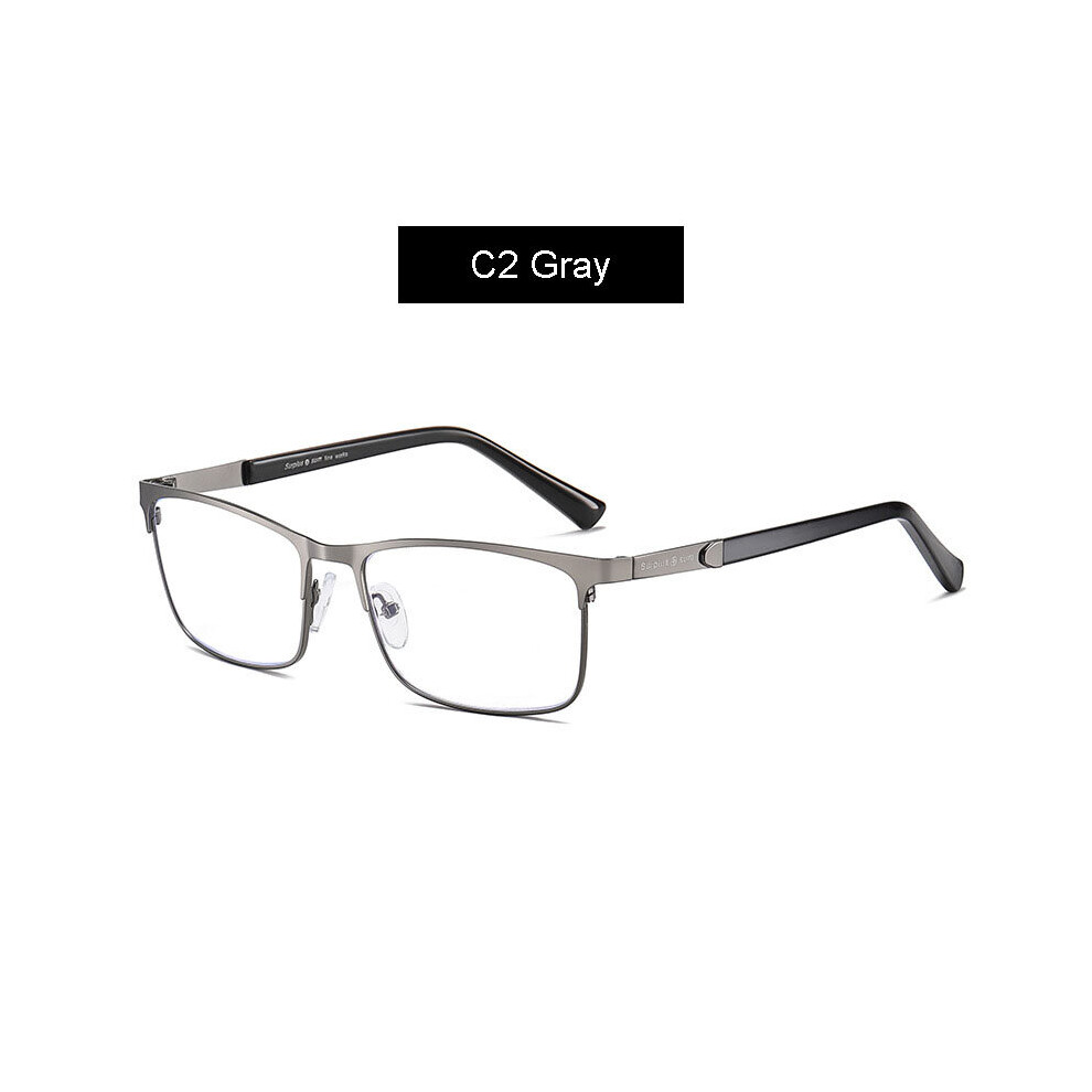 Multicoloured Anti Light Blocking Reading Glasses Men Business Resin Prescription Glasses Lenses +1.00 +1.50 +2.00 +2.50