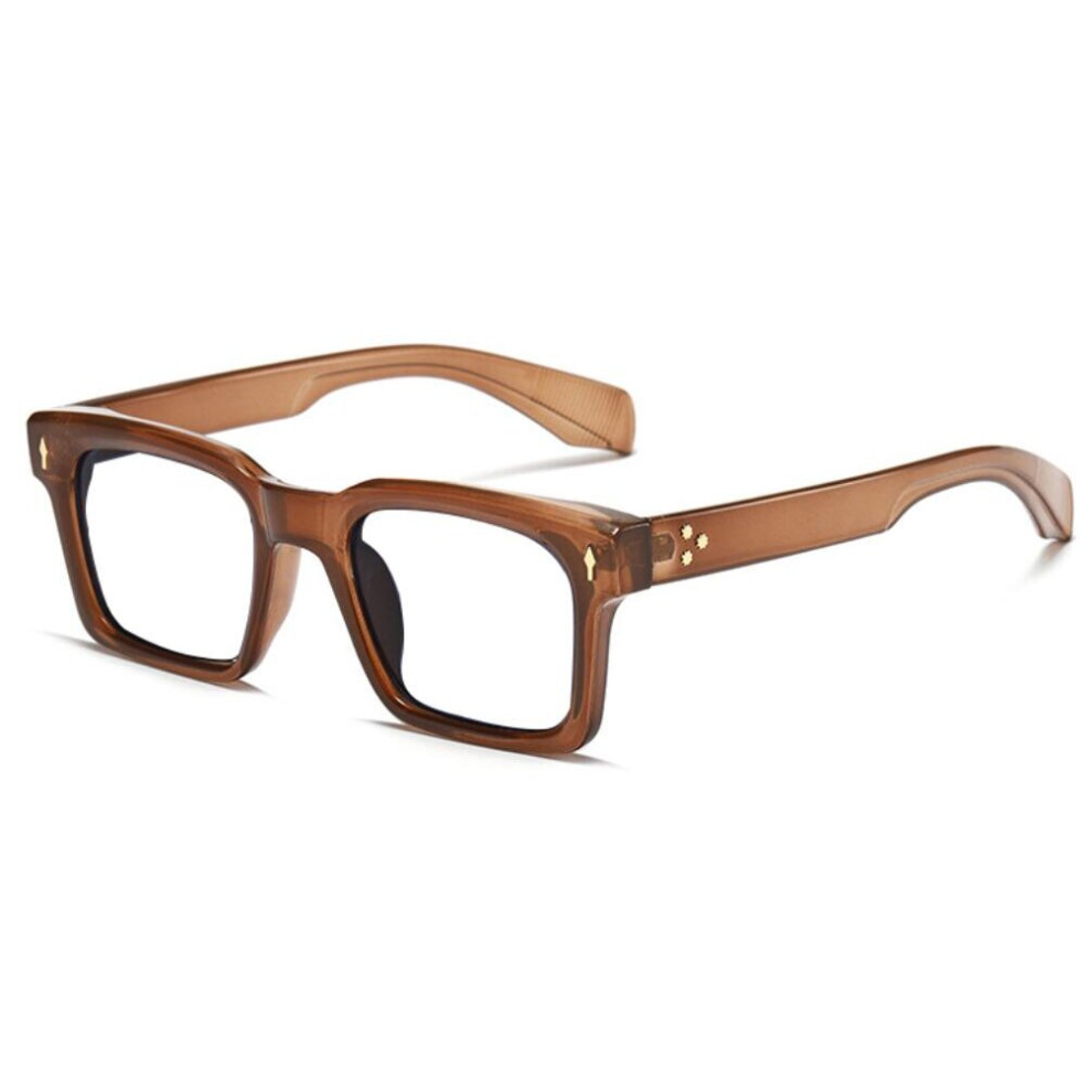 Multicoloured Vintage Square Small Frame Reading Glasses Men Retro Rectangle Presbyopia Eyeglasses Antifatigue Computer Glasses