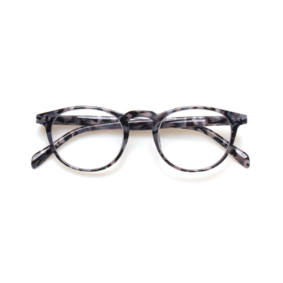 Reading Glasses Spring Hinge Printing Mirror Frame Men and Women HD Reader 0.5 1.75 2.0 3.0 4.0