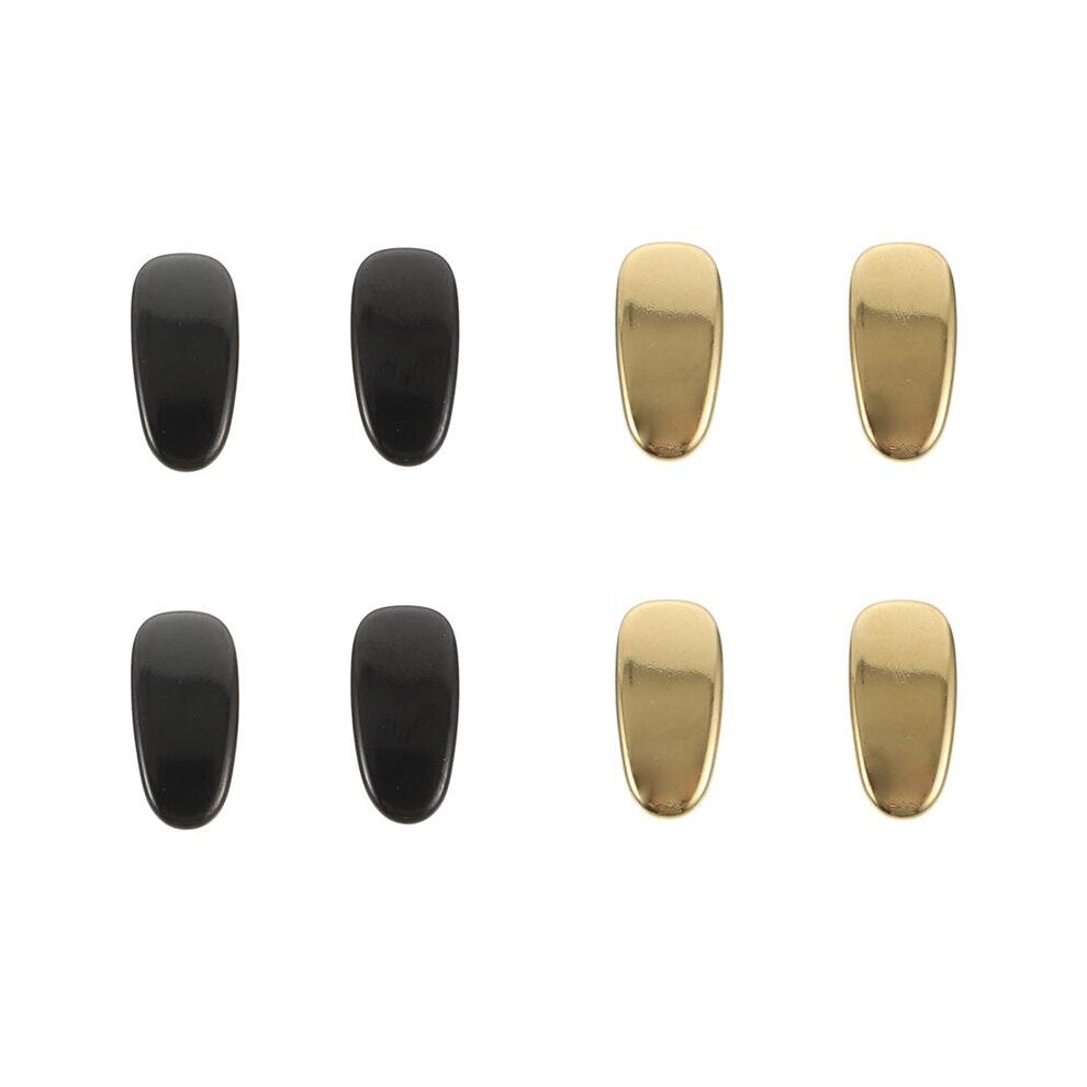Multicoloured 8Pcs Glasses Nose Pads Eyeglass Nose Cushion Replacements Titanium Nose Pads For Glasses Eyeglasses Eyewear Accessories