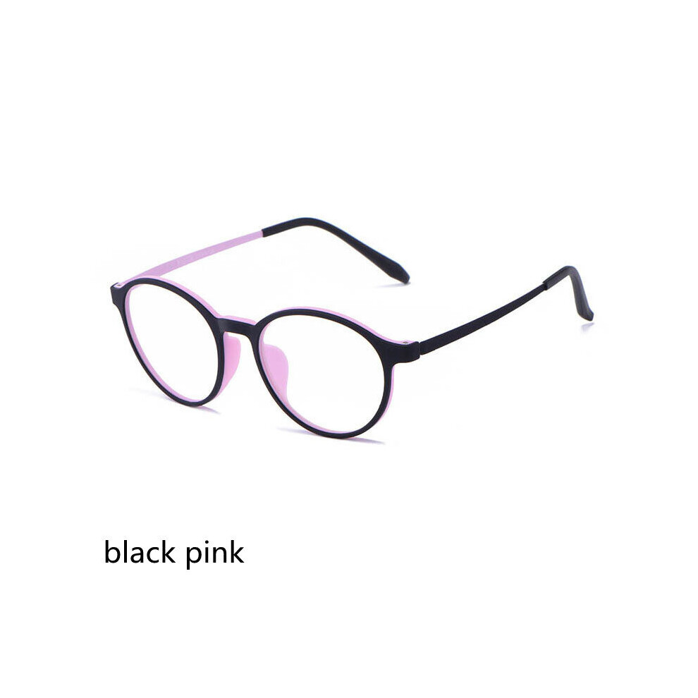 Ultralight Rubber Titanium Round Frame Light Blocking Reading Glasses Men Computer Presbyopic Eyeglasses Magnifying Eyewear