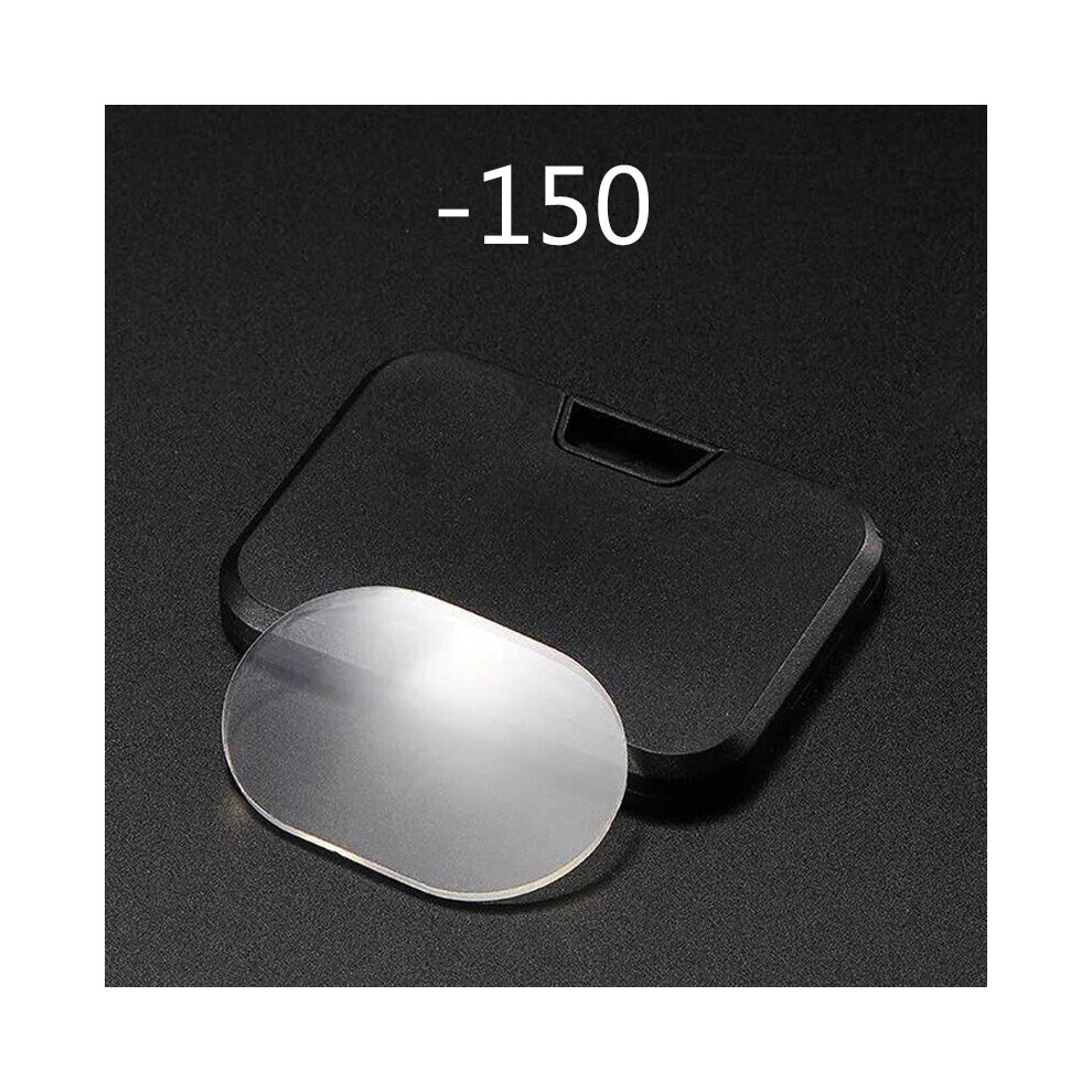 Liquid Silicone myopia Glasses Lens Men Women Stick-on Myopia Lenses Ultralight Reusable Bifocal Lenses Optical Eyeglass Lenses