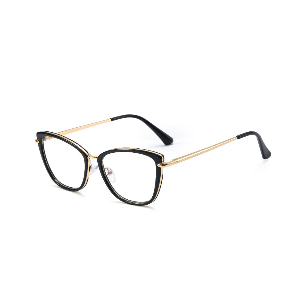 48321 Plastic Titanium Anti Light Optical Glasses Frames Cat Eye Women TR90 Computer Eyeglasses