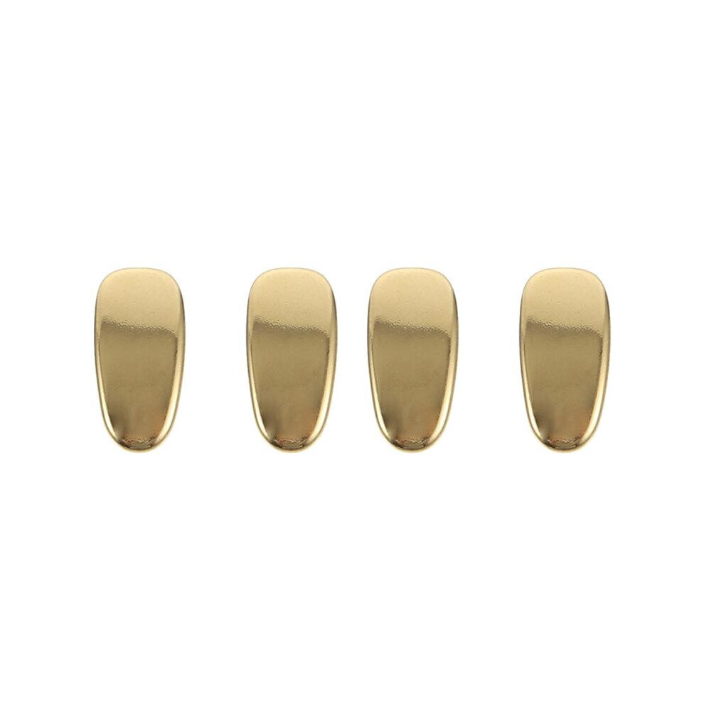 Gold 4Pcs Eyeglass Titanium Nose Pads Nose Gasket Non-Slip Thin Nosepads For Glasses Eyeglasses Eyewear Accessories
