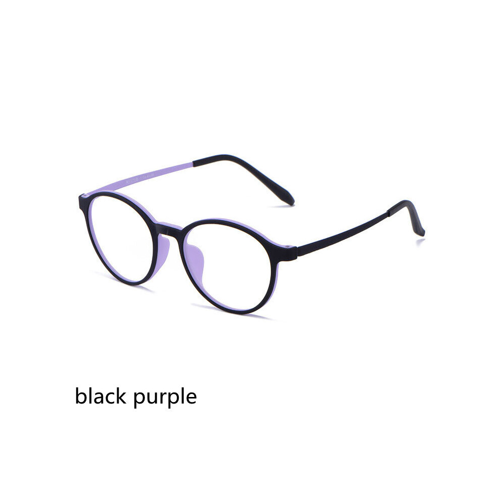 Ultralight Rubber Titanium Round Frame Light Blocking Reading Glasses Men Computer Presbyopic Eyeglasses Magnifying Eyewear
