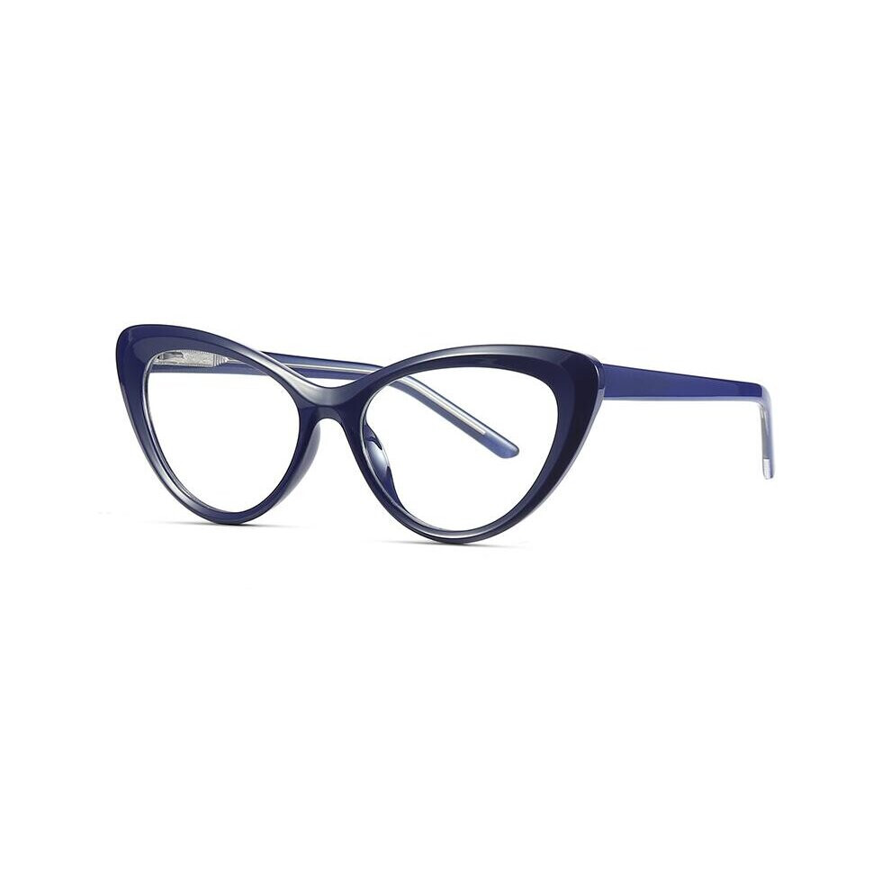 Multicoloured Sexy Vintage Cat Eye Women Reading Glasses Anti Light Computer Eyeglasses Spring Hinge Tr90 Presbyopia Eyewear Female Uv400