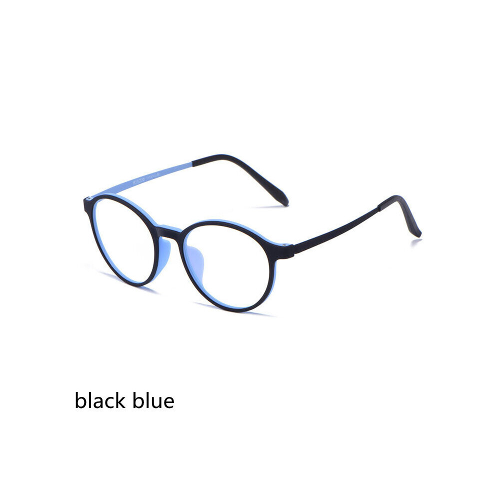 Ultralight Rubber Titanium Round Frame Light Blocking Reading Glasses Men Computer Presbyopic Eyeglasses Magnifying Eyewear