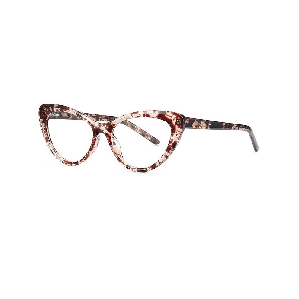 Multicoloured Sexy Vintage Cat Eye Women Reading Glasses Anti Light Computer Eyeglasses Spring Hinge Tr90 Presbyopia Eyewear Female Uv400