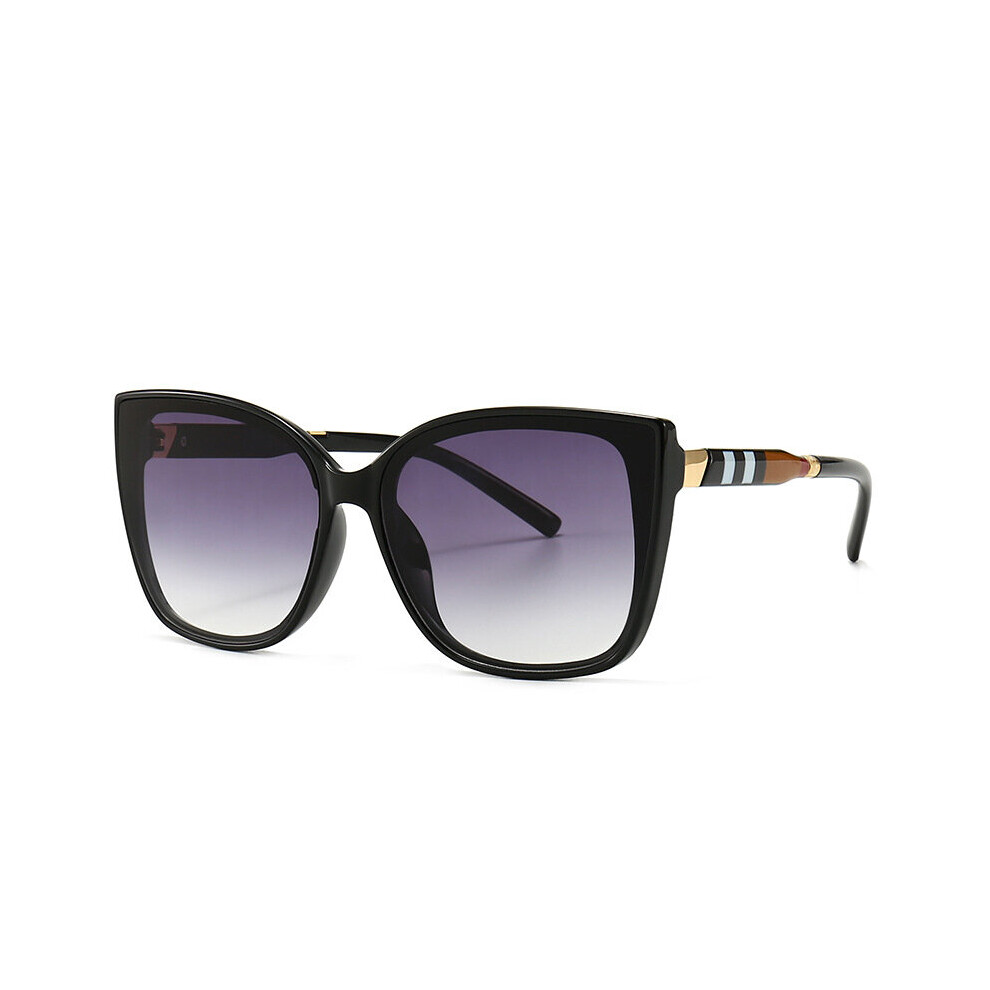 46305 Cat Eye Stripe Square Ultralight Glasses Frames Men Women Optical Computer Glasses-image-OPC-PBR9CDK-NEW