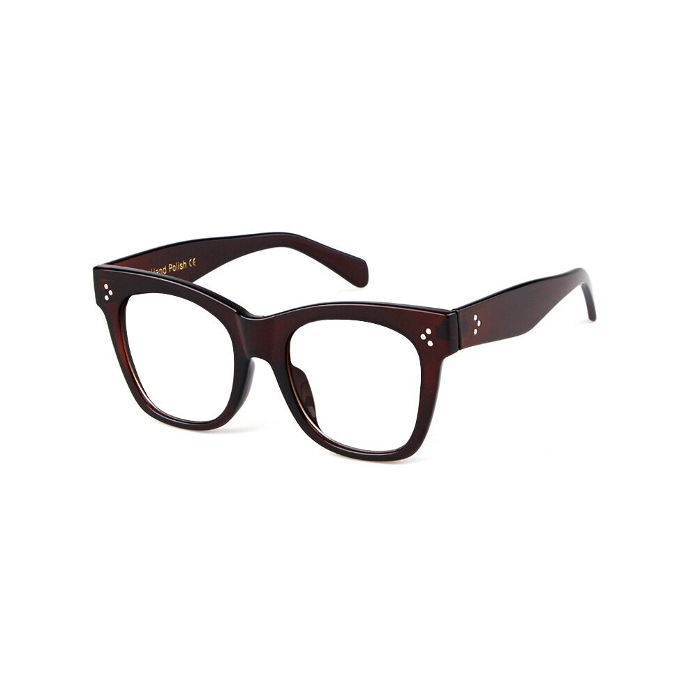 Ladies Oversized Square Hyperopic Glasses Filter Light Computer Presbyopia Eyeglasses Frame Vintage Reading Glasses-image-OPC-PBR9FNZ-NEW