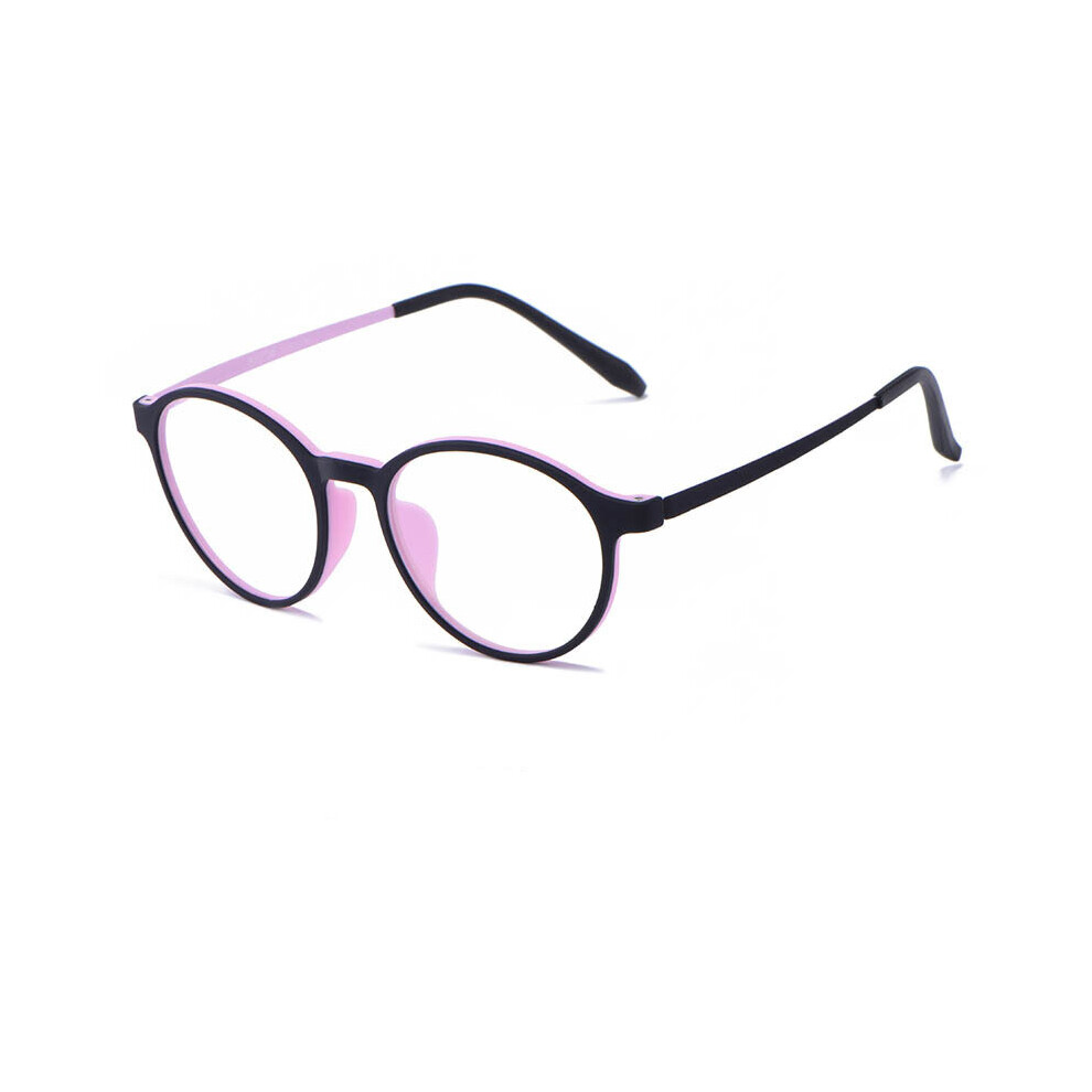 YIMRYUILI Ultralight Rubber Titanium Round Frame Anti-Blue Light Reading Glasses Men's Computer Magnifying Reading Glasses Y305-image-OPC-PBR9GBR-NEW