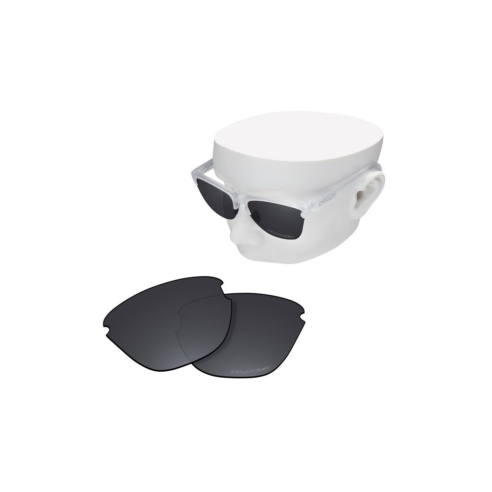 Anti-Scratch Replacement Lenses for-Oakley Frogskins Lite OO9374 Etched Polarized Sunglasses