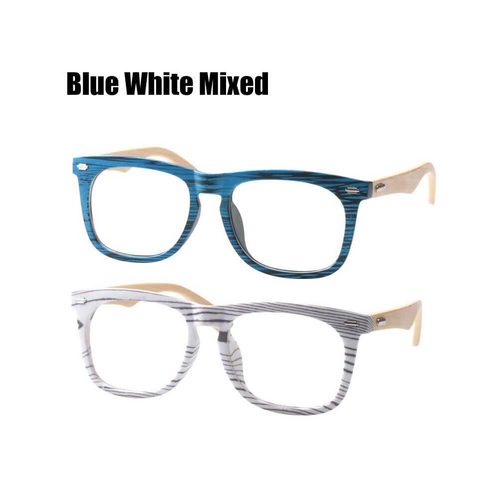 Oversized Wood Bamboo Reading Glasses Men Full Frame Clear Lens Presbyopia Reading Glass Eyeglasses Frame for Men