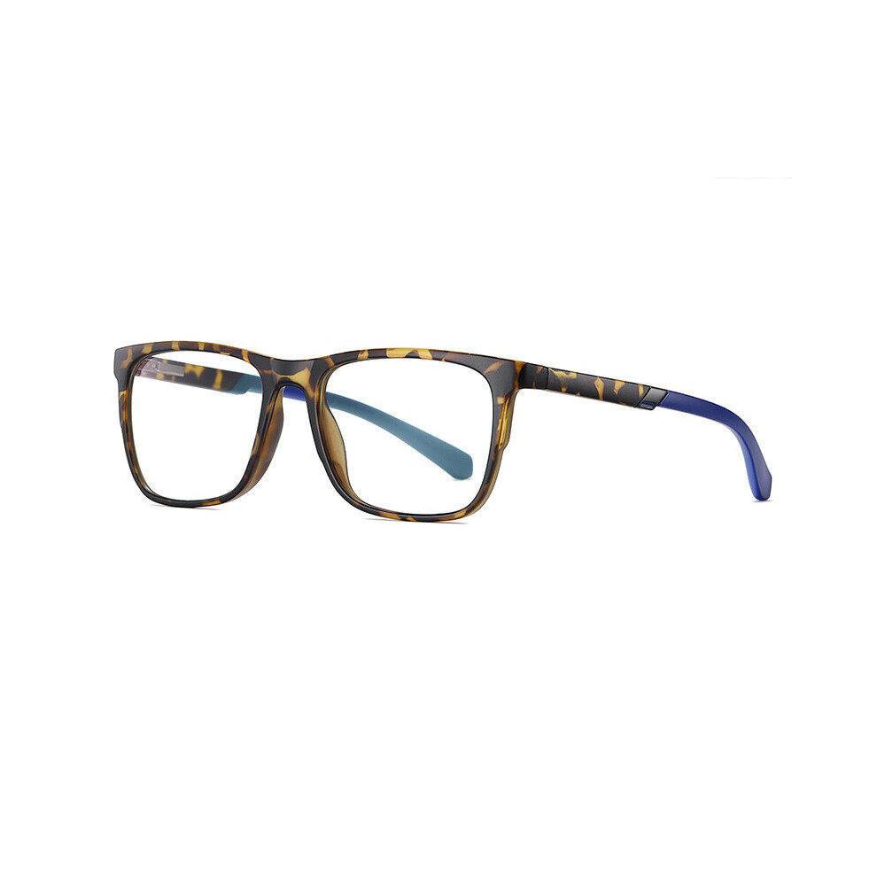 Multicoloured Tr90 Computer Reading Glasses Men Women Anti Light Square Presbyopia Eyeglasses With Diopter +0.75 1.75 2.75