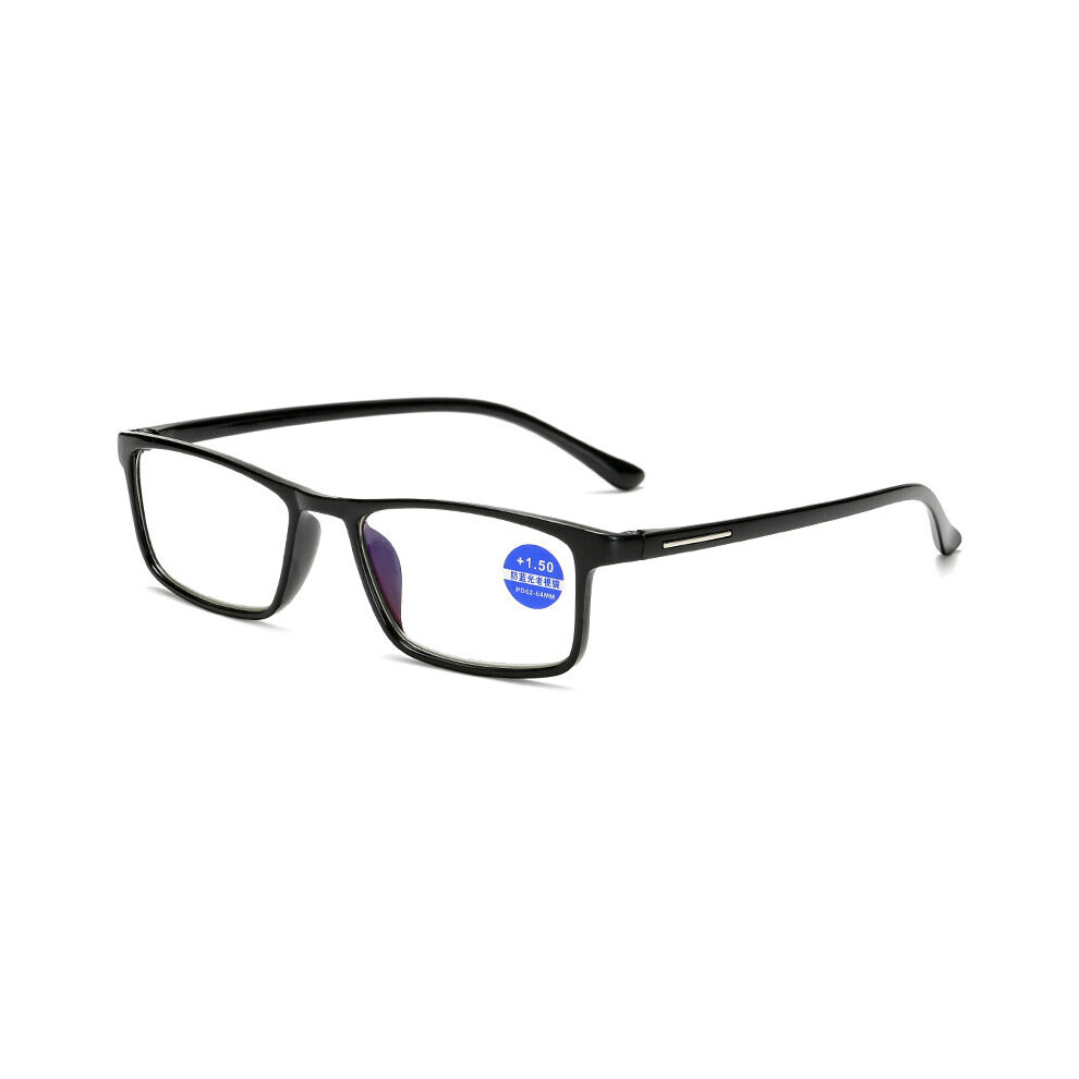 Anti Light Blocking Reading Glasses Men Women TR90 Lightweight Presbyopia Eyeglasses Unisex +1.0 1.50 2.0 2.5 3 3.5 4