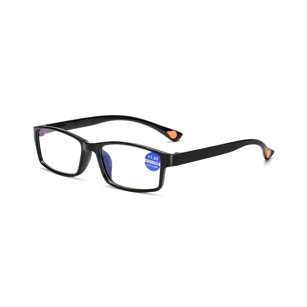 Anti Light Blocking Reading Glasses Men Women TR90 Lightweight Presbyopia Eyeglasses Unisex +1.0 1.50 2.0 2.5 3 3.5 4