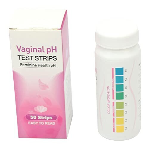 Vaginal PH Test Strips for Women(50 Strips) Feminine pH Test for
