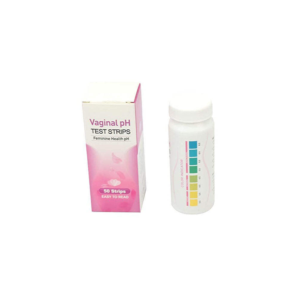 Funchic Vaginal Ph Test Strips For Women(50 Strips) Feminine Ph Test For Vaginal Health,Vaginal Ph Balance Test