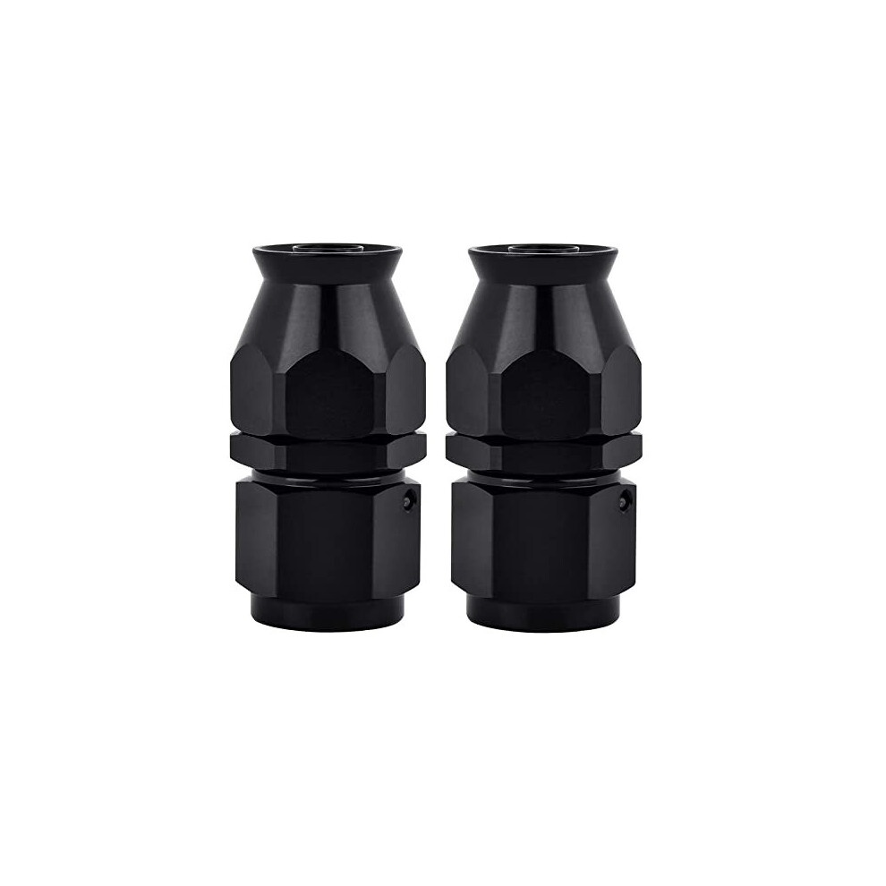 2Pcs 6An Straight Push On Fuel Hose Fitting 774980082478