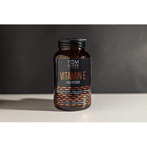 - Vitamin E 400IU High Potency, Highly Absorbable (60 Softgels) 1