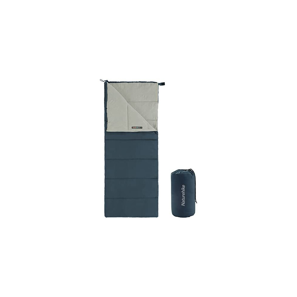 Sleeping Bags for Adults, Lightweight Rectangular Spliceable 3 Season Sleeping Bag, for Outdoor Camping, Hiking Navy Blue
