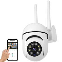 Security Camera Indoor Outdoor, 2.4G/5G Wireless CCTV Camera, 1080P Home Security WiFi Camera with Infrared Night Vision, Pan-Tilt 360 View, Smart