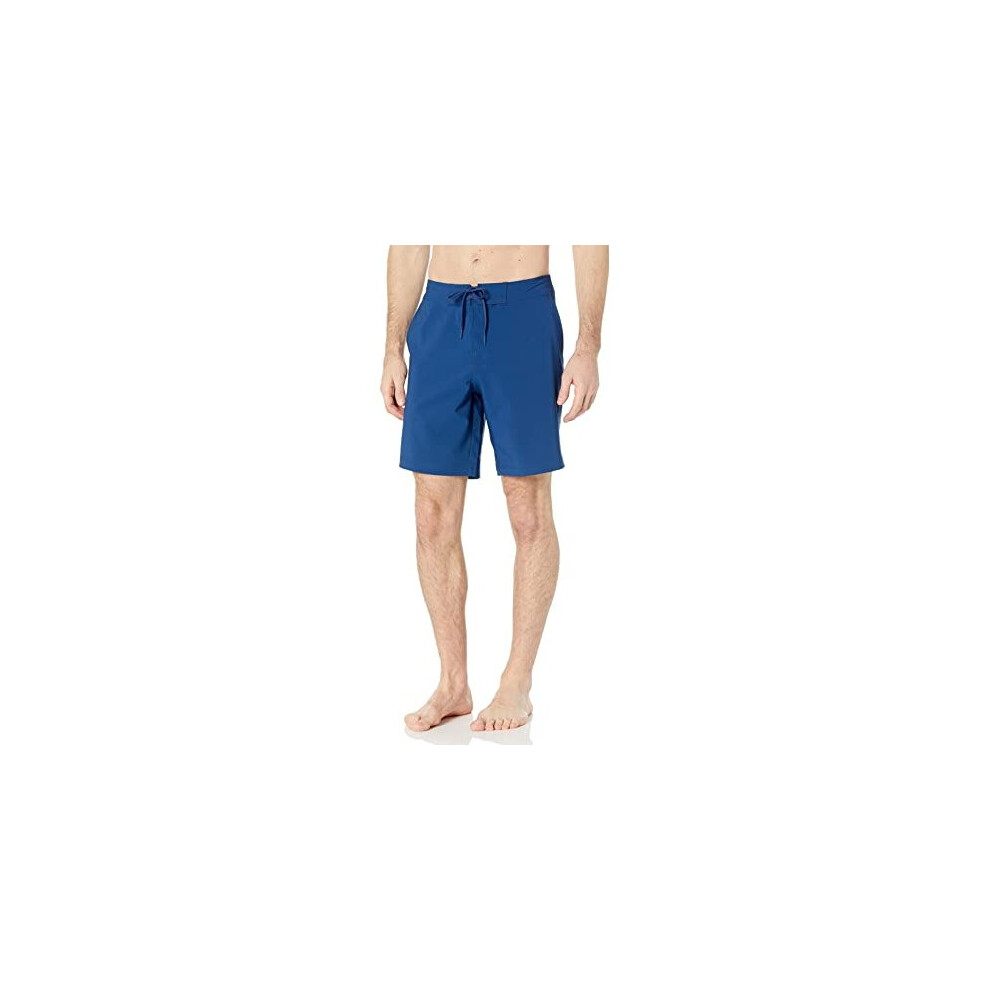 Men's Board Shorts, Deep Blue, M