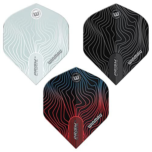 winmau Prism Alpha Solar Dart Flight Pack - 3 set per pack (9 Flights in Total)