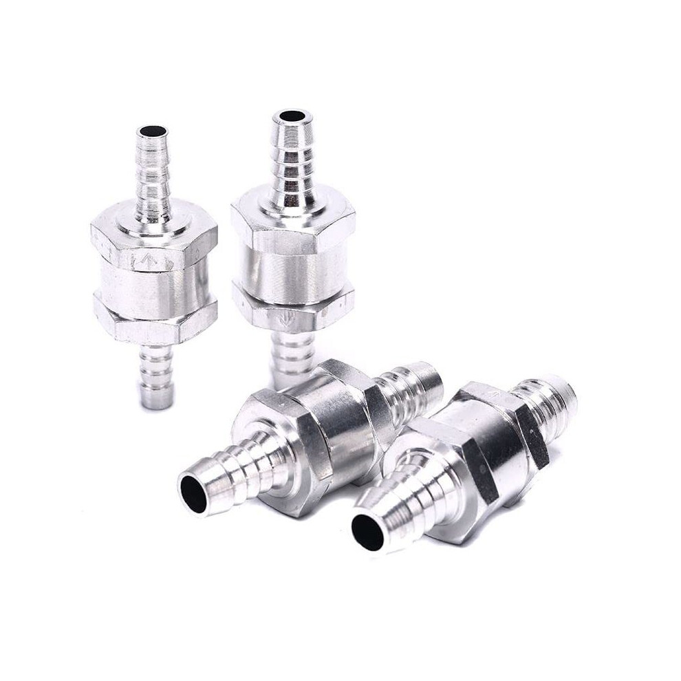 Non Return Valve Inline 6Mm 8Mm 10Mm 12Mm One Way Fuel Air Water Pipe Petrol Diesel (6Mm) 5060621454939