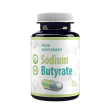 Sodium Butyrate 500mg 90 Vegan Capsules 385mg Butyric Acid, 3rd Party Lab Tested, High Strength Supplement, Gluten and GMO Free