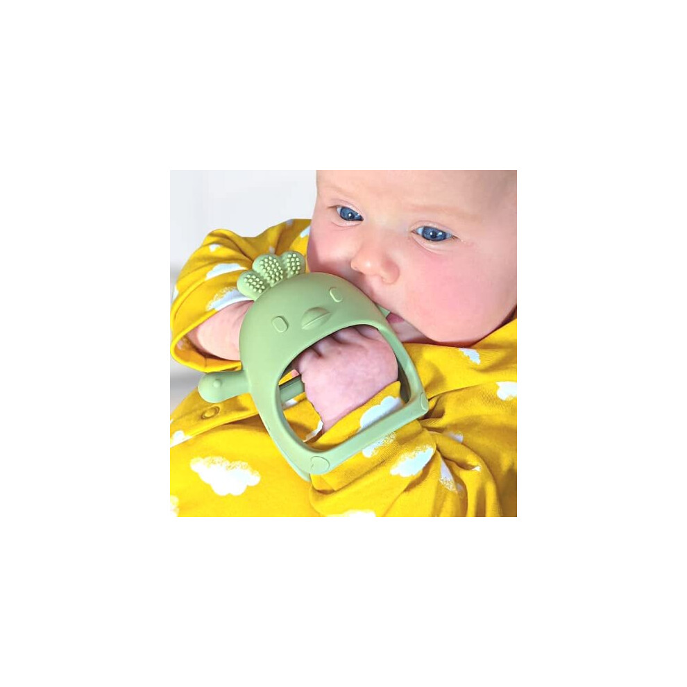 Teething Toys For Baby Silicone Chicken Baby Teether Mitten Glove | Baby Essentials For Newborn Essentials | Baby Toy | Baby Toys 0-6 Months Infatot