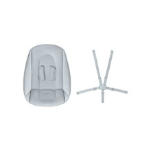 Nesta Newborn Kit, Newborn Kit for Nesta high Chair, from Birth up to Approx. 6 Months, from 0-9 kg - Beyond Sky Grey