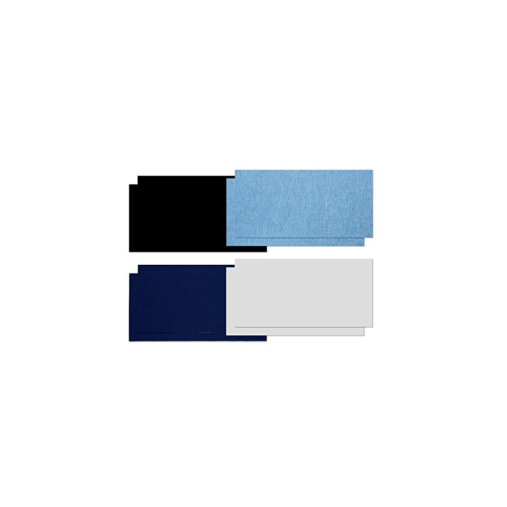 8Pcs Nylon Repair Patches Down Jacket Repair Patch, Self-Adhesive Nylon Patch Nylon Tape Repair For Tent Fabric Repair Tape For Clothing Suitable For 729086924436