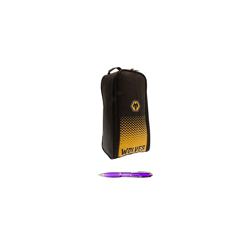 Wolves Wolverhampton Boot Bag - Fade with a Premier Life Store Pen