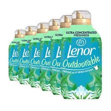 Outdoorable Fabric Conditioner 35 Washes, 490Ml, Northern Solstice - Ultra Concentrated Freshness - 100 Percent Recycled Bottle X6