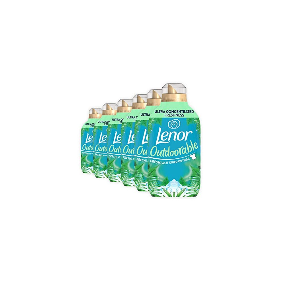 Outdoorable Fabric Conditioner 35 Washes, 490Ml, Northern Solstice - Ultra Concentrated Freshness - 100 Percent Recycled Bottle X6