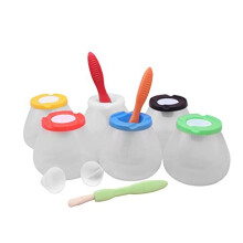 non-spill pots | Pack of 6 including lids and stoppers | No mess kids painting pots | extra safe non-spill