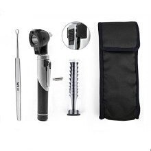 Fiber Optic Mini Otoscope Ear Healthy Tool for Home use with Extra Replaceable LED Light