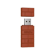 Adaptador Wireless USB 8Bitdo Versión 2 para Windows/Raspberry Pi/Steam Deck/Xbox/PS5/Nintendo Switch