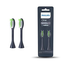 One Electric Toothbrush Brush Head - Pack of 2 (Model BH1022/04), Blue