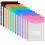 Plastic Punched Pockets A4 Plastic Wallets 12PCS Poly Pockets A4 Folder Wallets Punched Pockets Clear Stationary A4 Plastic Pockets Wallets A4 Plastic 8