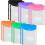 Plastic Punched Pockets A4 Plastic Wallets 12PCS Poly Pockets A4 Folder Wallets Punched Pockets Clear Stationary A4 Plastic Pockets Wallets A4 Plastic 1