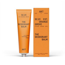 AKT, THE DEODORANT BALM. Award winning, multi-use, natural deodorant. Plastic Free. Gender Free. Aluminium Free. 100% effective — 1 tube lasts up to
