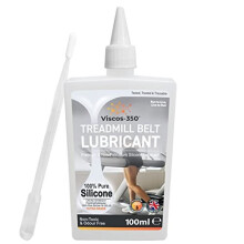 Premium Treadmill Lubricant Pure Silicone Oil 15cm Long Applicator Inc - Made in UK - 100ml