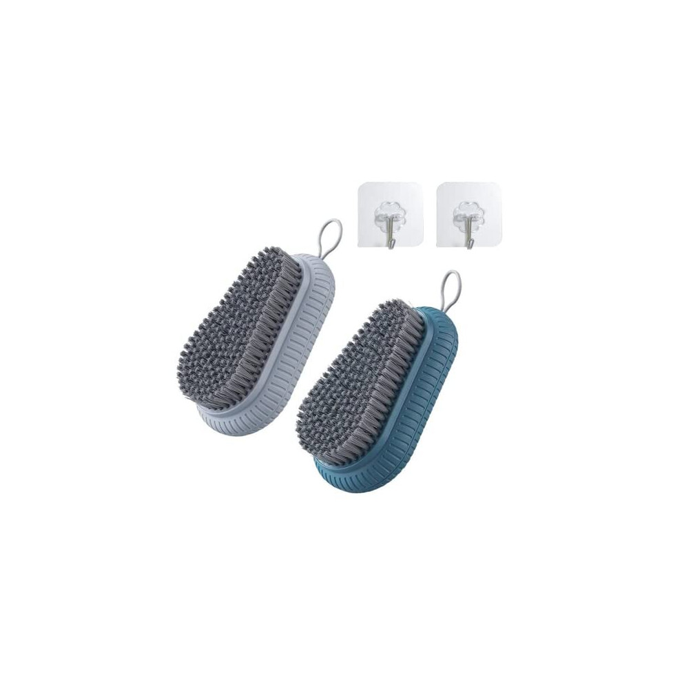 Wacurrenthyd 2Pcs Nail Brush For Cleaning Fingernails, Heavy Duty Nail Cleaning Brushes, Durable Stiff Bristles Nail Hand Scrub Brush Fingernail Scrub Brush Toes,