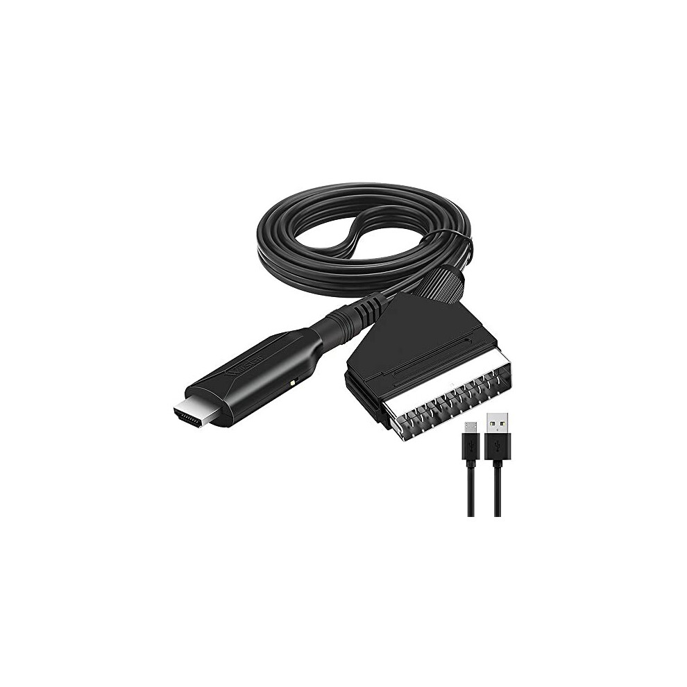 Scart To Hdmi Lead, Scart To Hdmi Cable, Switch Video Audio Converter, Scart To Hdmi Converterscart To 1080P/720P Hdmi Audio Video Adapter For Hdtv 762071437108